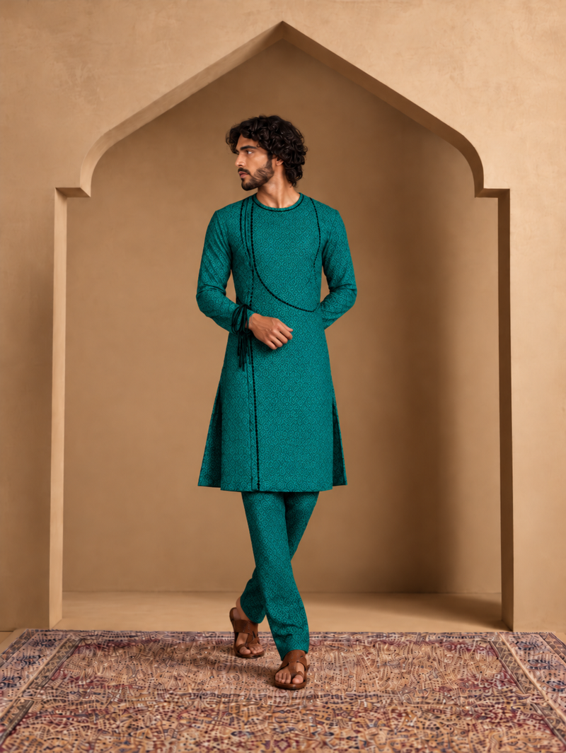 ANGRAKHA KURTA FULL SLEEVE