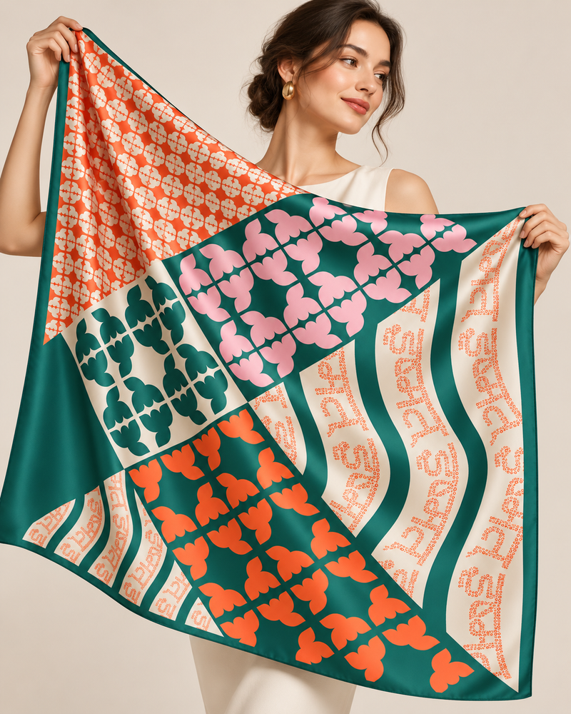 BOTANICAL PRINT SCARF