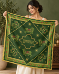 HERITAGE GREEN SCARF