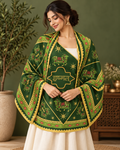 HERITAGE GREEN SCARF